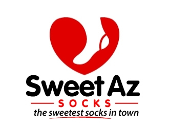 Sweet Az Socks  logo design by jaize