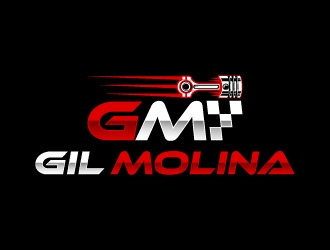 Is a person, a pilot: Gil Molina  logo design by mewlana