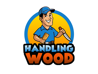 Handling Wood logo design by Optimus