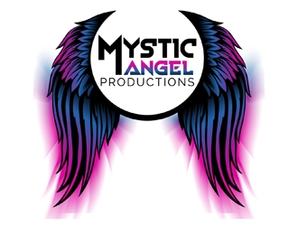 Mystic Angel Productions  logo design by DreamLogoDesign