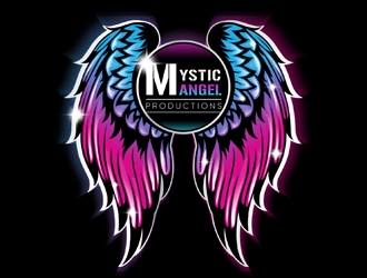 Mystic Angel Productions  logo design by DreamLogoDesign