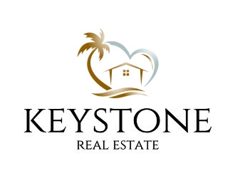 Keystone Real Estate logo design by jetzu