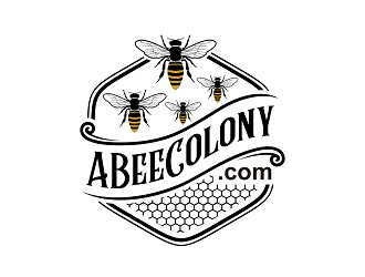 ABeeColony.com logo design by haze