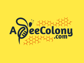 ABeeColony.com logo design by manstanding