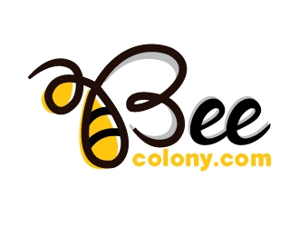 ABeeColony.com logo design by Niqnish