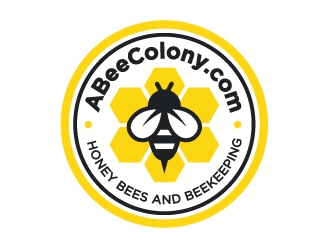 ABeeColony.com logo design by ORPiXELSTUDIOS