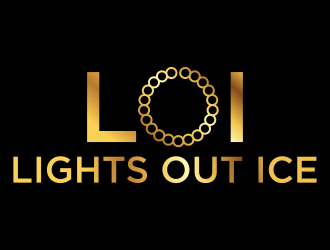 Lights Out Ice logo design by p0peye