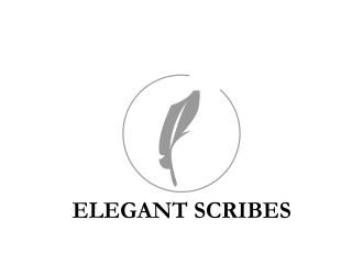 Elegant Scribes logo design by mckris