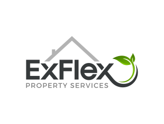 Exflex Property Services logo design by mashoodpp