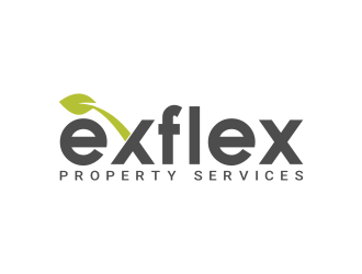 Exflex Property Services logo design by berkahnenen