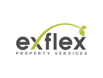 Exflex Property Services logo design by berkahnenen