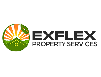 Exflex Property Services logo design by kunejo