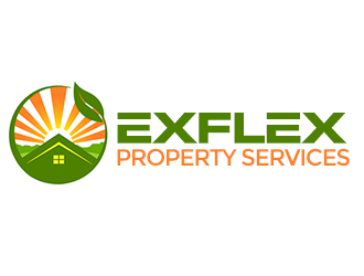 Exflex Property Services logo design by kunejo