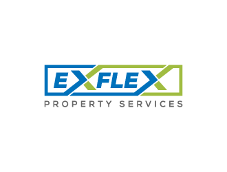 Exflex Property Services logo design by pencilhand