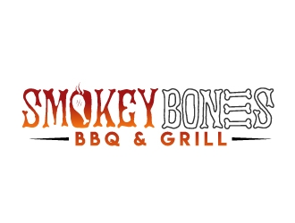 Smokey Bones BBQ & Grill  logo design by jaize