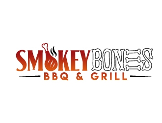 Smokey Bones BBQ & Grill  logo design by jaize