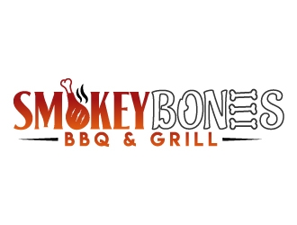 Smokey Bones BBQ & Grill  logo design by jaize
