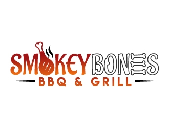Smokey Bones BBQ & Grill  logo design by jaize