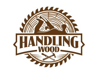 Handling Wood logo design by jaize