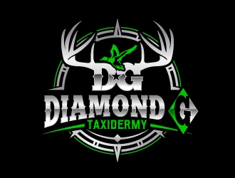 Diamond G Taxidermy logo design by jaize