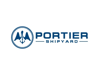 Portier Shipyard logo design by MUSANG