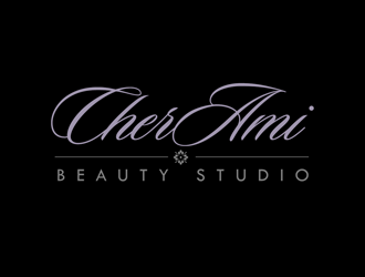 Cher Ami Beauty Studio logo design by kunejo