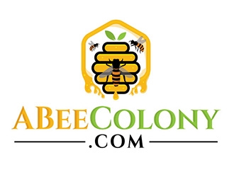 ABeeColony.com logo design by gogo
