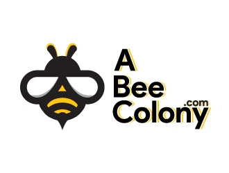 ABeeColony.com logo design by Niqnish