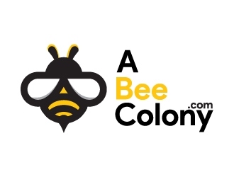 ABeeColony.com logo design by Niqnish