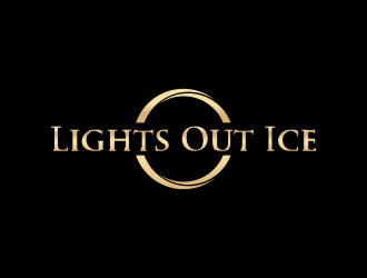 Lights Out Ice logo design by hopee
