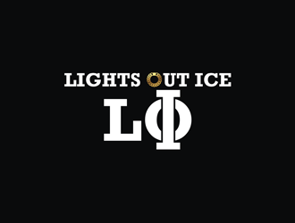 Lights Out Ice logo design by ArRizqu