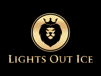 Lights Out Ice logo design by hopee