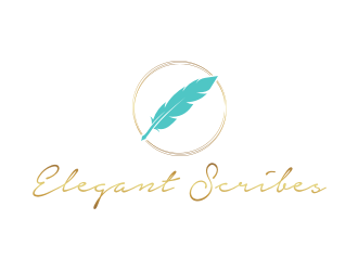 Elegant Scribes logo design by puthreeone