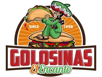 Golosinas El Encanto logo design by Suvendu