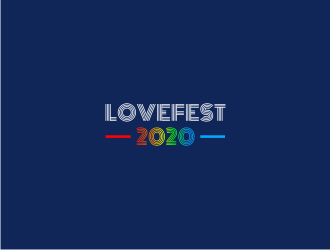 LOVEFEST2020 logo design by hopee