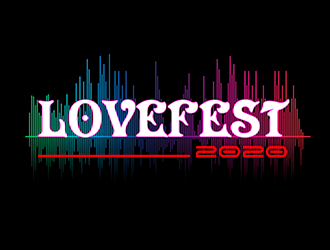 LOVEFEST2020 logo design by 3Dlogos