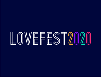 LOVEFEST2020 logo design by Garmos