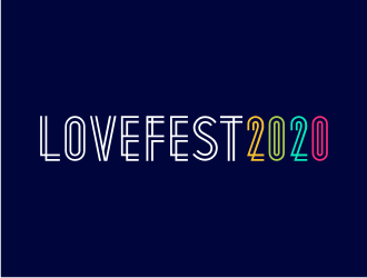 LOVEFEST2020 logo design by Garmos