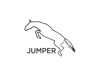 Jumper logo design by qqdesigns