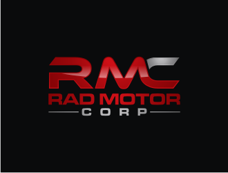 Rad Motor Corp; RMC logo design by carman