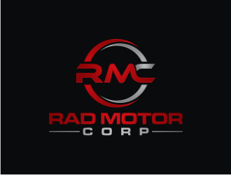 Rad Motor Corp; RMC logo design by carman