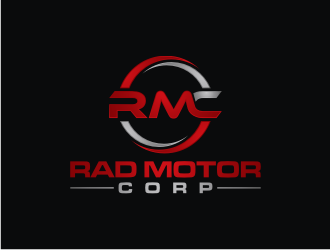 Rad Motor Corp; RMC logo design by carman