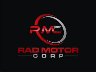 Rad Motor Corp; RMC logo design by carman