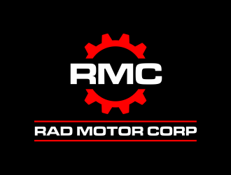 Rad Motor Corp; RMC logo design by Msinur