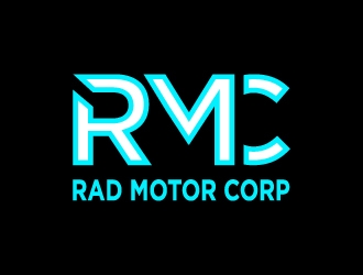 Rad Motor Corp; RMC logo design by twomindz