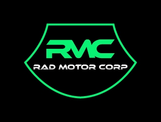 Rad Motor Corp; RMC logo design by twomindz