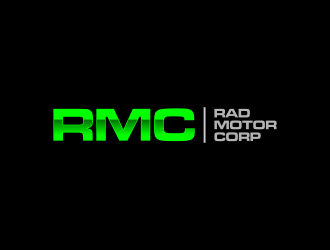 Rad Motor Corp; RMC logo design by haidar