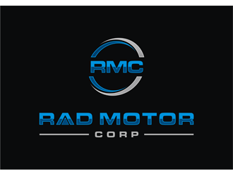 Rad Motor Corp; RMC logo design by clayjensen