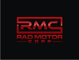Rad Motor Corp; RMC logo design by carman