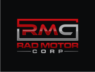 Rad Motor Corp; RMC logo design by carman